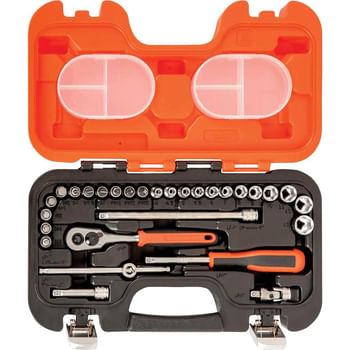 Bahco S290 29 Piece 1/4" Drive Socket and Socket Bit Set