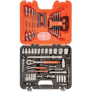 Bahco S910 92 Pieces 1/4" and 1/2" Drive Socket and Spanner Set