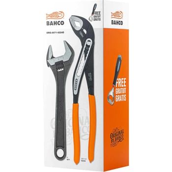 Bahco Original Slip Joint and Adjustable Set