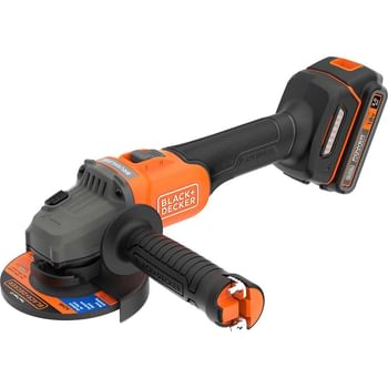 Black and Decker BCG6L8 18v Cordless Brushless Angle Grinder 115mm