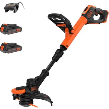 Black and Decker BCSTR918 18v Cordless Resin Blade Telescopic Grass Trimmer and Edger 280mm