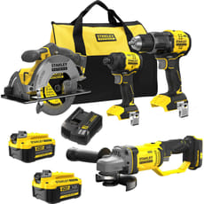 Stanley FatMax V20 4 Piece 18v Cordless Power Tool Kit