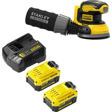 Stanley Fatmax V20 SFMCW220 18v Cordless Random Orbit Disc Sander 125mm
