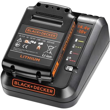 Black and Decker Genuine BDC1A15 18v Cordless Li-ion Battery Charger and Battery 1.5ah