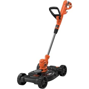 Black and Decker BESTA530CM 3 in 1 Trim and Edge Grass Trimmer and Lawnmower 300mm