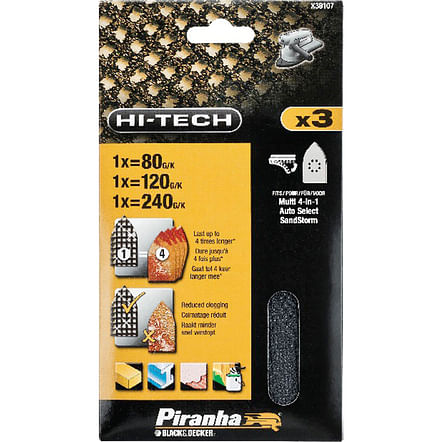 Black and Decker X32412 Piranha Multi Sander Backing Pad