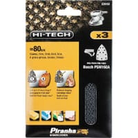 Black and Decker Piranha Hi Tech Quick Fit Multi Sander Delta Sanding Sheets 