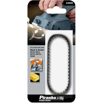 Black and Decker X40505 Piranha Genuine Rubber Planer Belt for BD750, DN75, 750, 750, SR600 and 600K