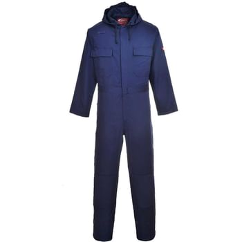 BizWeld Mens Flame Resistant Hooded Coverall