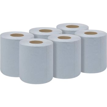 Sealey Blue 2 Ply Paper Wipes 60 metre Rolls
