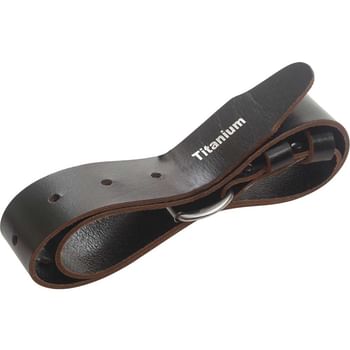 Bi Metal Leather Belt