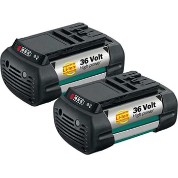 Bosch Genuine GREEN 36v Cordless Twin Battery 2.6ah
