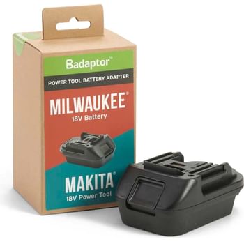 Badaptor Battery Adaptor Milwaukee 18v Battery to Makita Power Tools Badaptor Battery Adaptor Milwaukee 18v Battery to Makita Power Tools