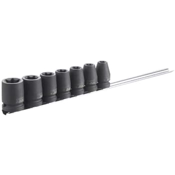 Expert by Facom 7 Piece 1/2" Drive Torx Impact Socket Set