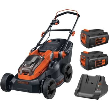 Black and Decker CLM3820L 36v Cordless Rotary Lawnmower 380mm