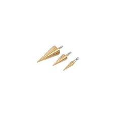 Blue Spot Tools 3 Piece Hex Shank HSS Step Drill Set 4-32mm