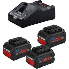 Bosch Genuine PRO 18v ProCore Cordless Battery 8ah and Charger Set Bosch Genuine PRO 18v ProCore Cordless Battery 8ah and Charger Set