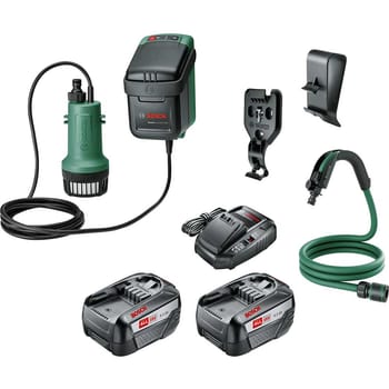 Bosch GARDENPUMP 18-2000 P4A 18v Cordless Submersible Water Pump
