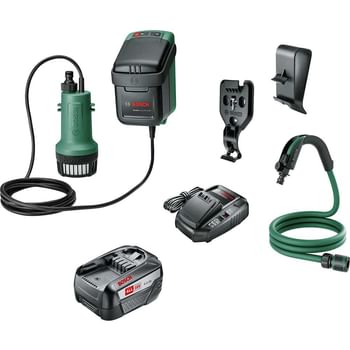 Bosch GARDENPUMP 18-2000 P4A 18v Cordless Submersible Water Pump