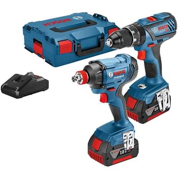 Bosch 18v Cordless Brushless Combi Drill and Impact Driver Wrench