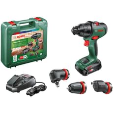 Bosch ADVANCEDIMPACT P4A 18v Cordless Combi Drill and Attachments