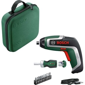 Bosch IXO 7 3.6v Cordless Screwdriver and Ratchet Screwdriver Set