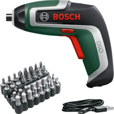 Bosch IXO 7 3.6v Cordless Screwdriver and 32 Piece Bit Set