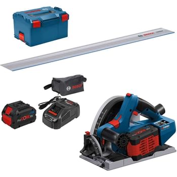 Bosch GKT 18V-52 GC BITURBO 18v Brushless Connected Plunge Saw Guide Rail Kit