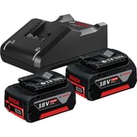 Bosch Genuine BLUE 18v Cordless CoolPack Li-ion Battery 4ah and Charger 