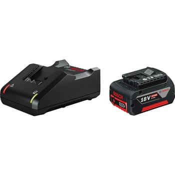 Bosch PRO Genuine 18v Cordless Li-ion Battery 4ah and Charger Set