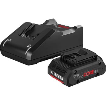 Bosch Genuine BLUE 18v Cordless ProCORE Li-ion Battery 4ah and Charger