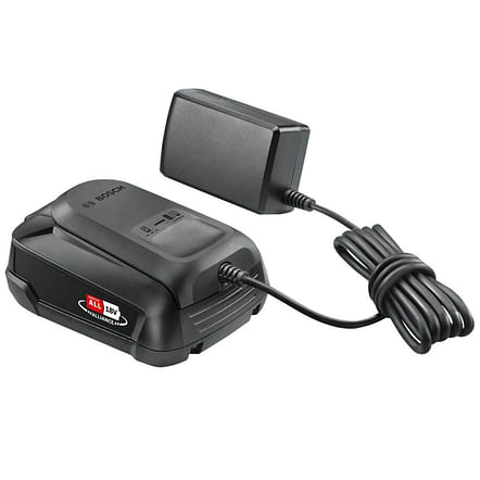 Bosch Genuine GREEN P4A 18v Cordless Li-ion Twin Battery 2.5ah and 3A Fast  Charger