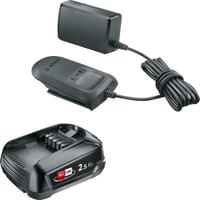 Bosch Genuine GREEN P4A 18v Cordless Li-ion Battery 2.5ah and Standard Charger 