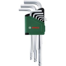 Bosch 9 Piece Hexagon Allen Key Set