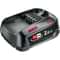 Bosch Genuine GREEN P4A 18v Cordless Li-ion Battery 2ah 