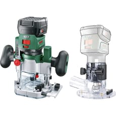 Bosch ADVANCEDTRIMROUTER 18V-8 P4A 18v Cordless Trim Router with Plunge Attachment