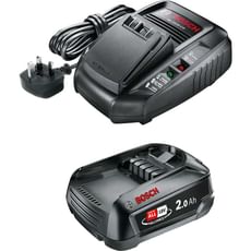 Bosch Genuine GREEN P4A 18v Cordless Li-ion Battery 2ah and Fast Charger Bosch Genuine GREEN P4A 18v Cordless Li-ion Battery 2ah and Fast Charger