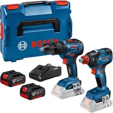Bosch 18v Cordless Brushless Combi Drill and Impact Driver Kit