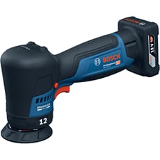 Bosch GPX 12V-77 12v Cordless Spot Repair Angle Polisher 77mm