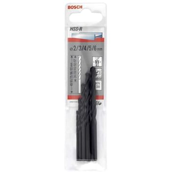 Bosch 5 Piece HSS-R Metal Drill Bit Set
