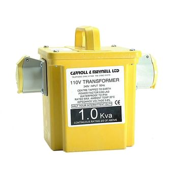 Carroll and Meynell 110v Portable Transformer 2.25Kva
