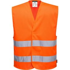 Portwest MeshAir Two Band Mesh Hi Vis Vest