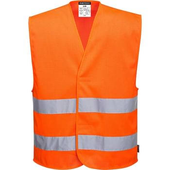 Portwest MeshAir Two Band Mesh Hi Vis Vest