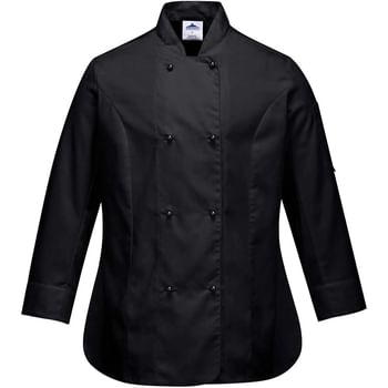 Portwest Rachel Womens Chefs Long Sleeve Jacket