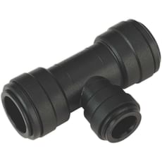 Sealey 22mm - 15mm Reducing Tee for John Guest Speedfit Systems