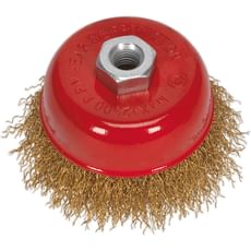 Sealey Brassed Wire Cup Brush