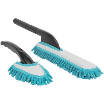 Sealey 2 Piece Microfibre Brush Set