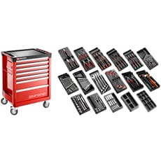Facom CM.166 7 Drawer Roller Cabinet and 166 Piece Hand Tool Kit