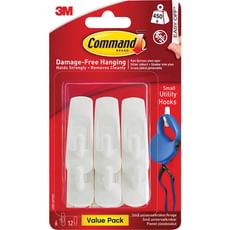 Command Adhesive Strip Utility Hooks