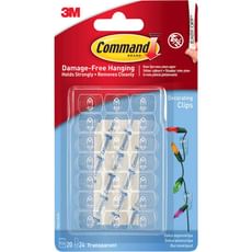 Command Adhesive Strip Decorating Clips